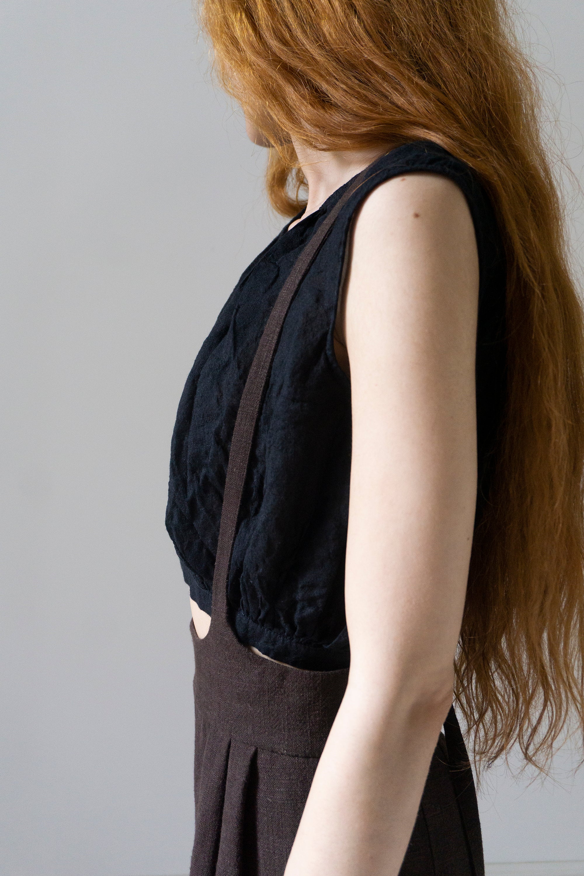 Darcy Suspender Trousers - Clove