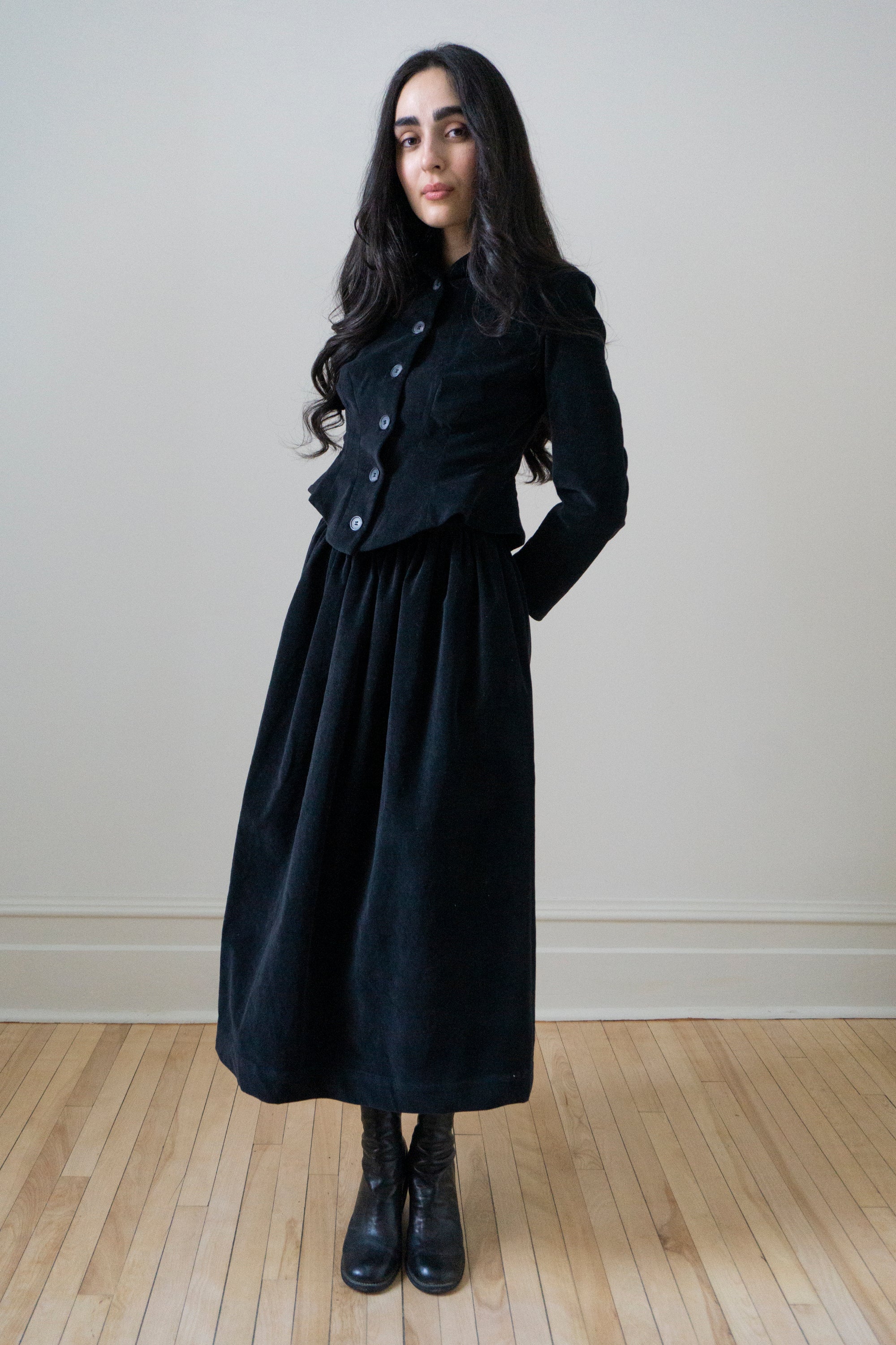 Hawthorne Jacket - Black Velvet