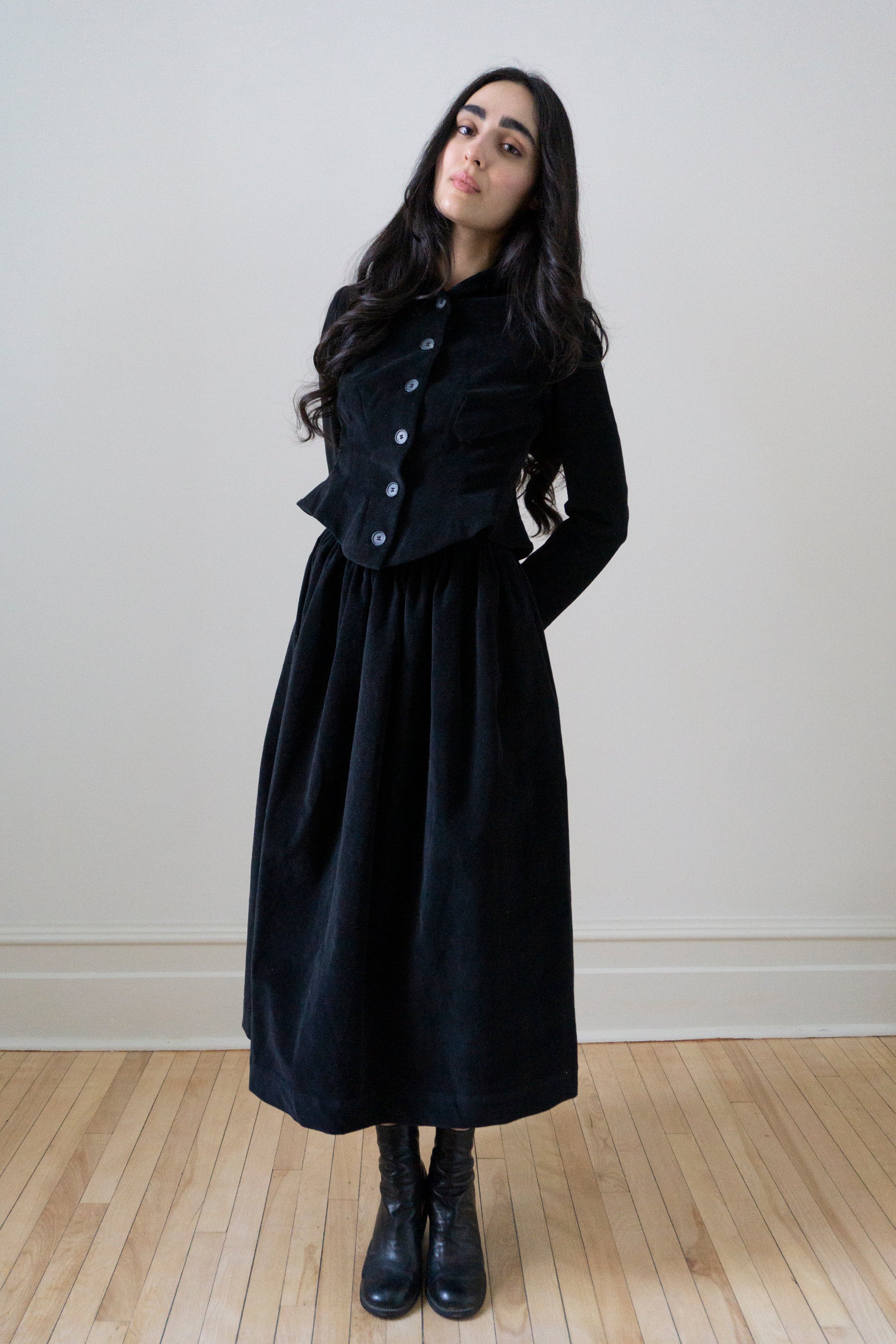 Hawthorne Jacket - Black Velvet