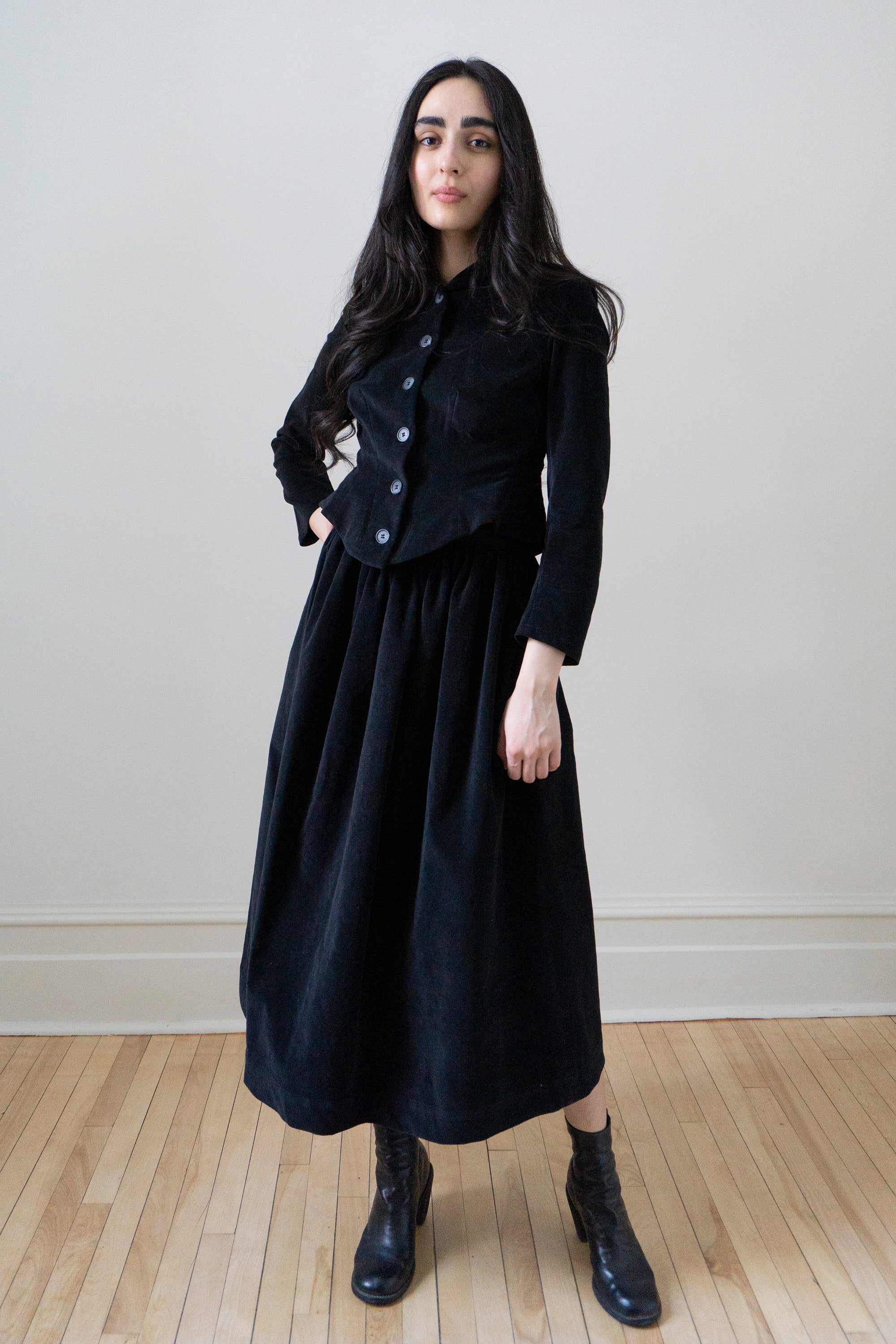 Hawthorne Jacket - Black Velvet