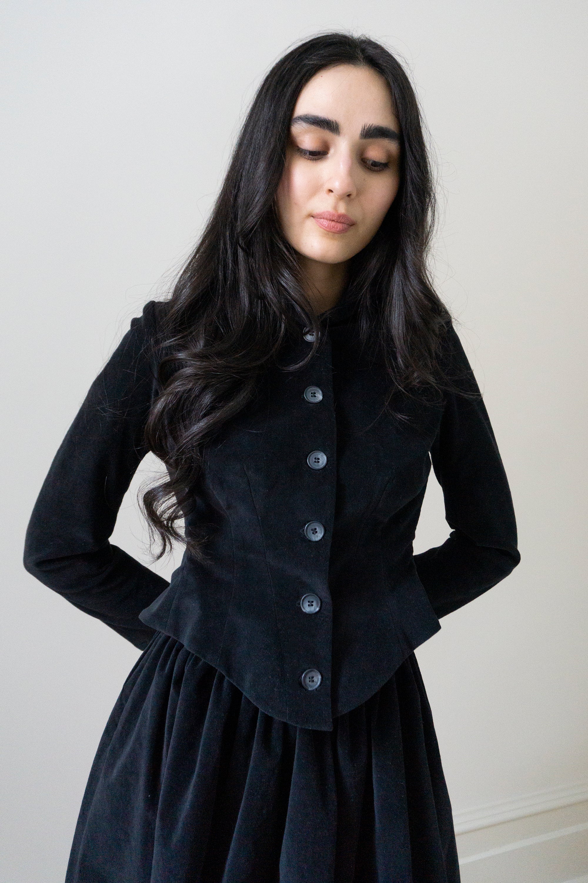 Hawthorne Jacket - Black Velvet