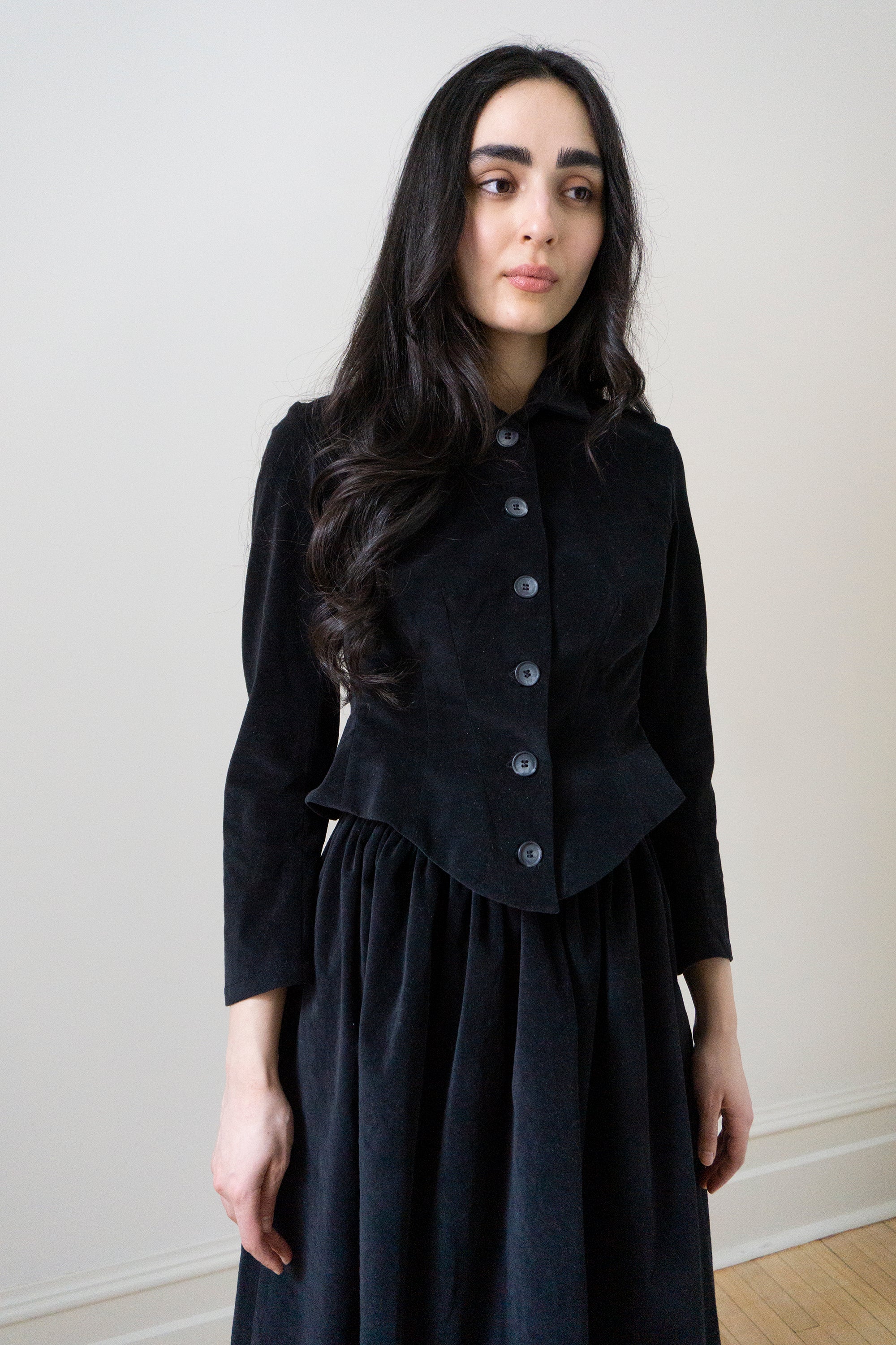 Hawthorne Jacket - Black Velvet