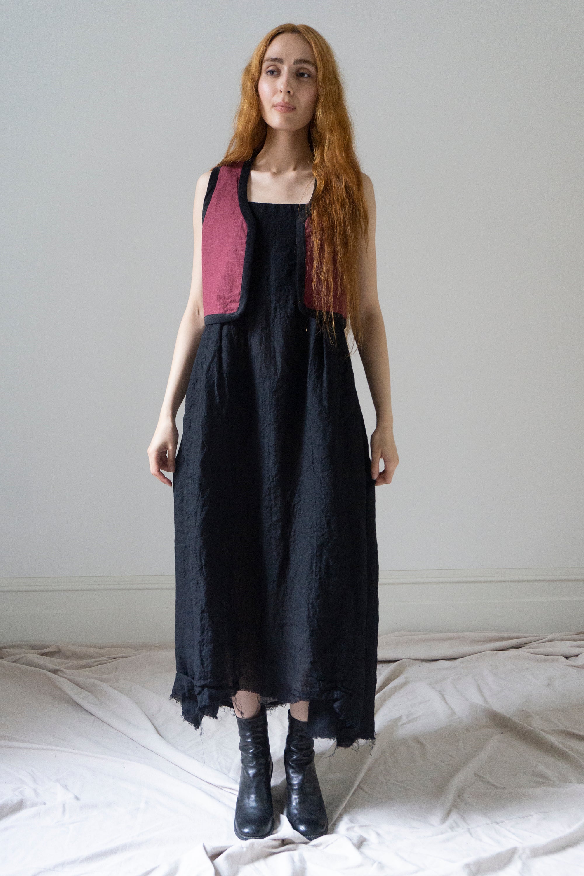 Elis Vest - Burgundy