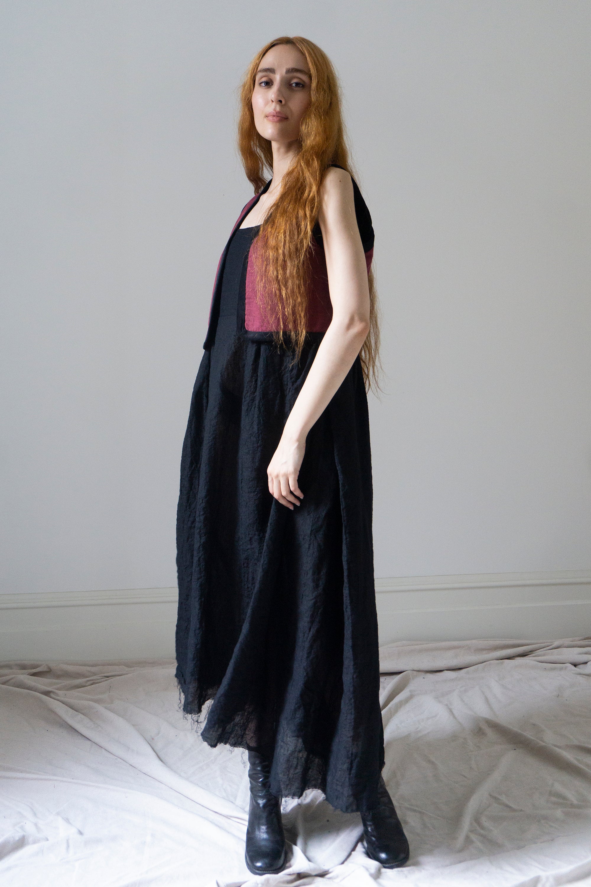 Elis Vest - Burgundy
