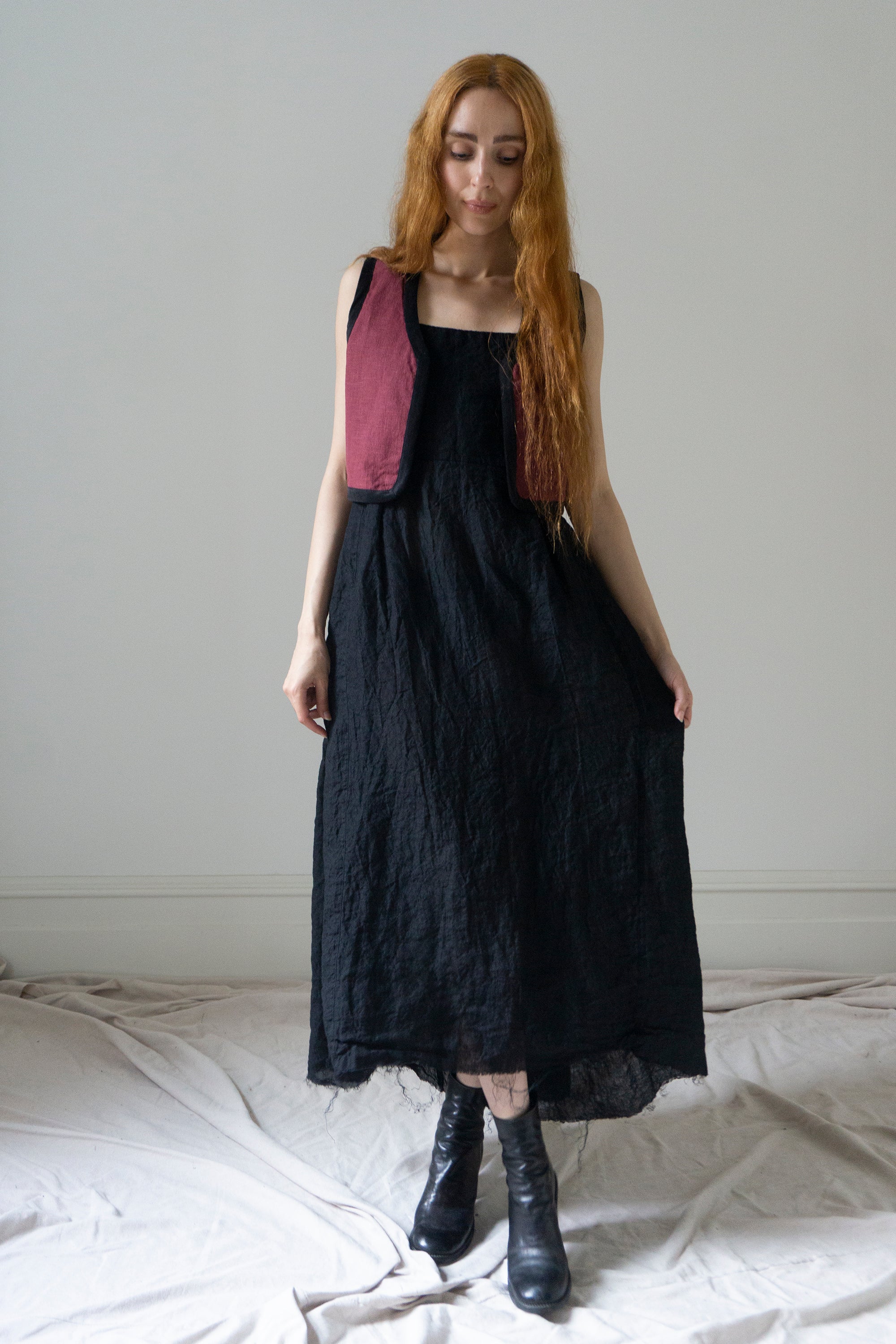 Elis Vest - Burgundy